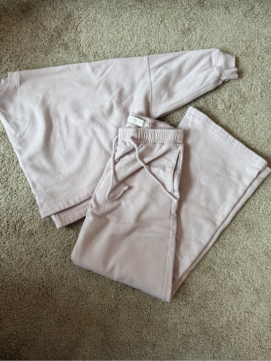 Abercrombie & Fitch Pants - Abercrombie & Fitch Pale Blush Lounge Sweatset